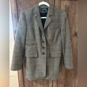 Ralph Lauren Checkered Blazer